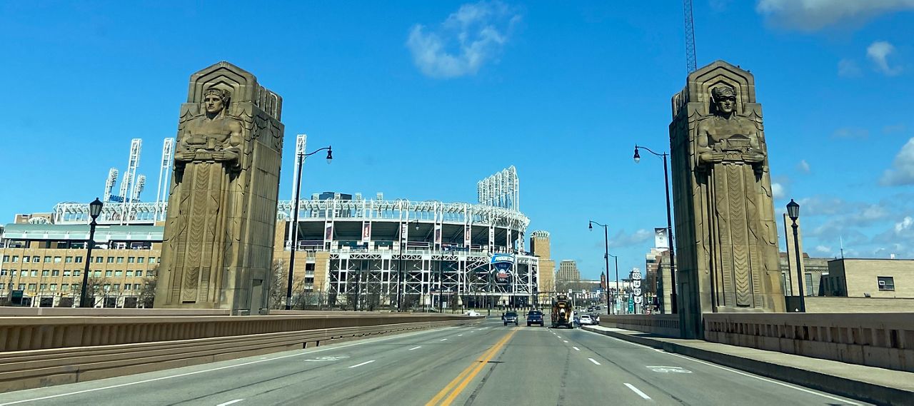 Progressive Field, home of the Cleveland Indians.