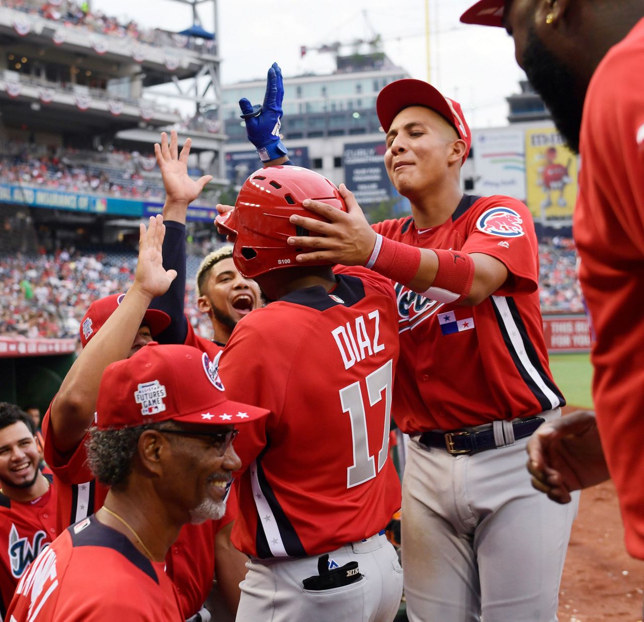 Mets prospect Alonso homers, US beats World in Futures Game