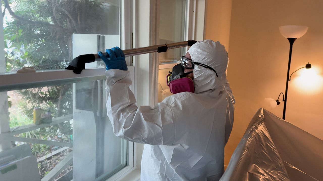 Some Altadena homeowners are getting whole-home fire remediation for free