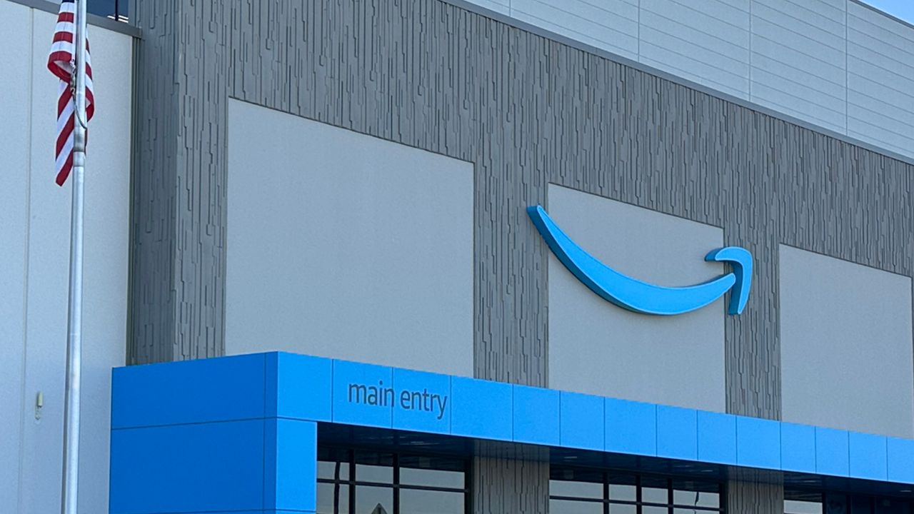 The Amazon fulfillment center in Ontario, Calif., is stocked with more than 40 million items for Prime Days. (Photo by Susan Carpenter)