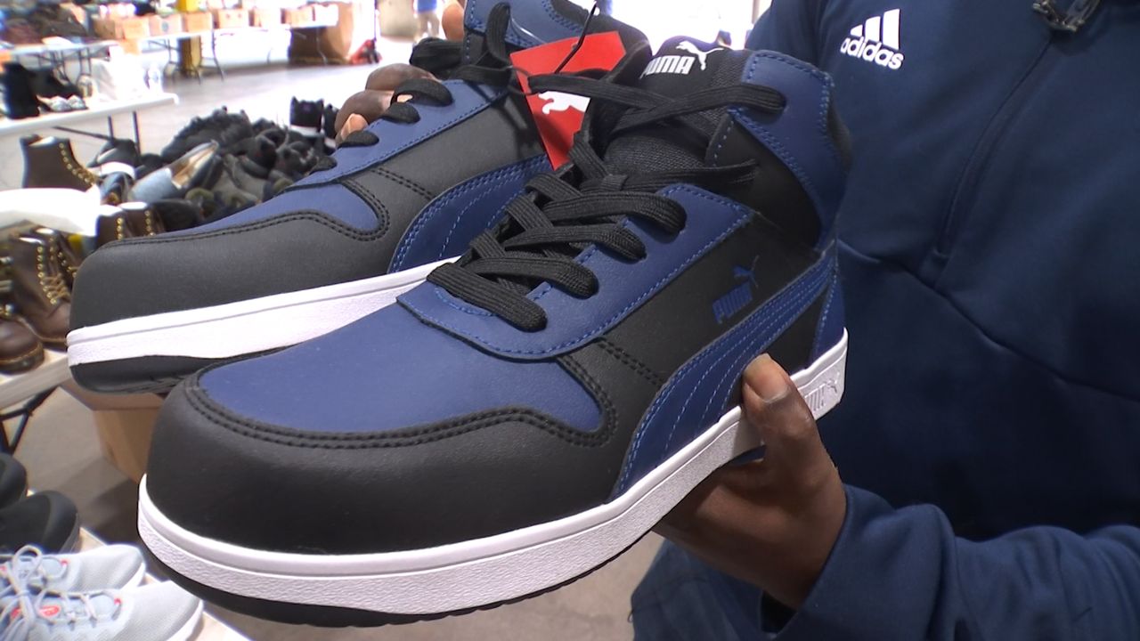 Amazon donates 250K in new shoes to students