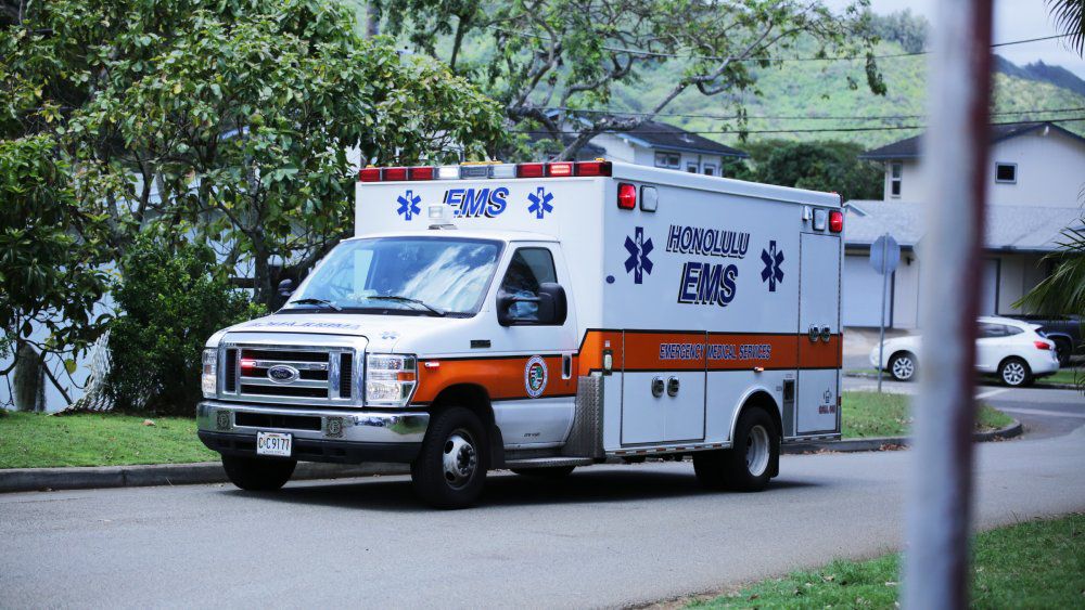 New ambulances will replace those that have reached the end of their service life at eight stations on Oahu. (Spectrum News/Brian McInnis))