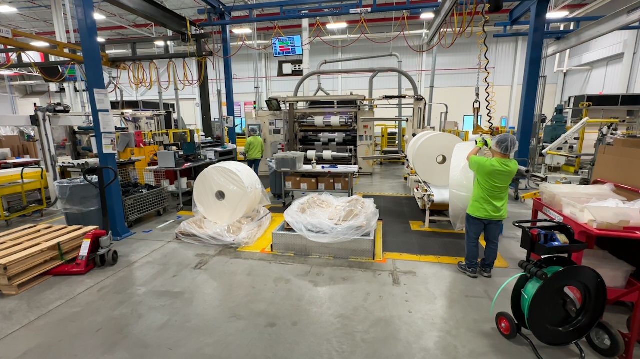 Amcor in Oshkosh is hiring people for both manufacting and office careers.