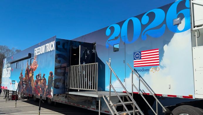 Six mobile museums to travel nationwide in honor of United States' 250th anniversary