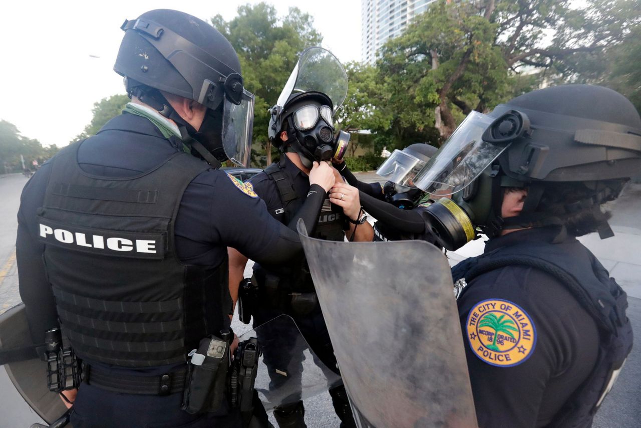 Curfews issued in Florida as peaceful protests turn violent