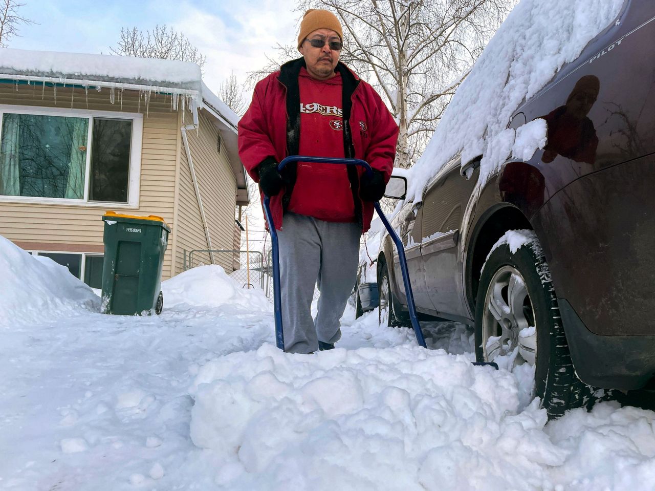 Pandemic Of Snow In Anchorage Sets A Record For The Earliest Arrival