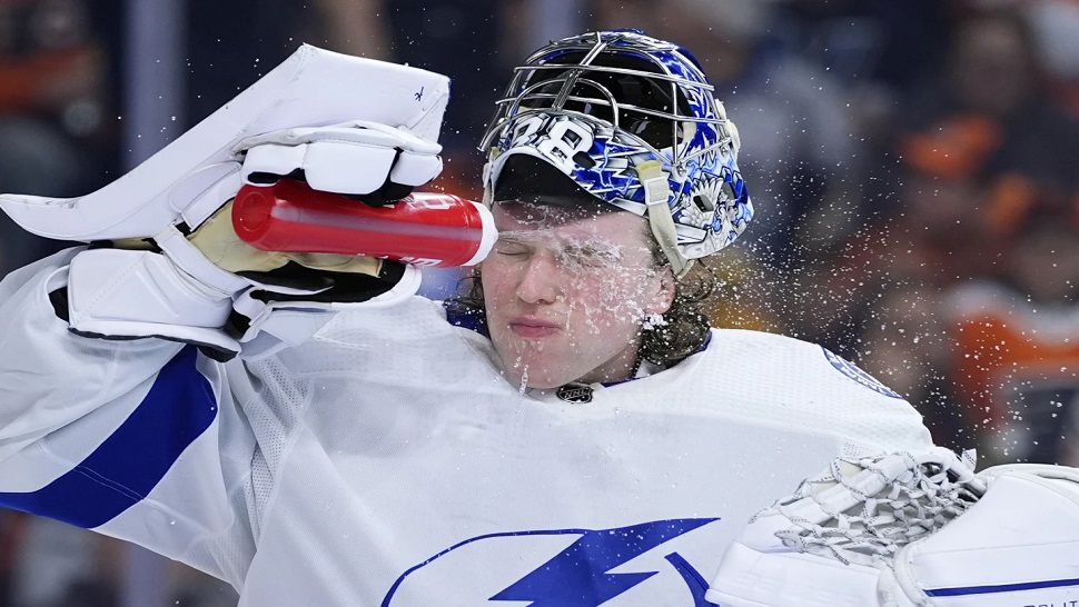 Tampa Bay and goalie Andrei Vasilevskiy allowed six goals on 28 shots on Tuesday night.