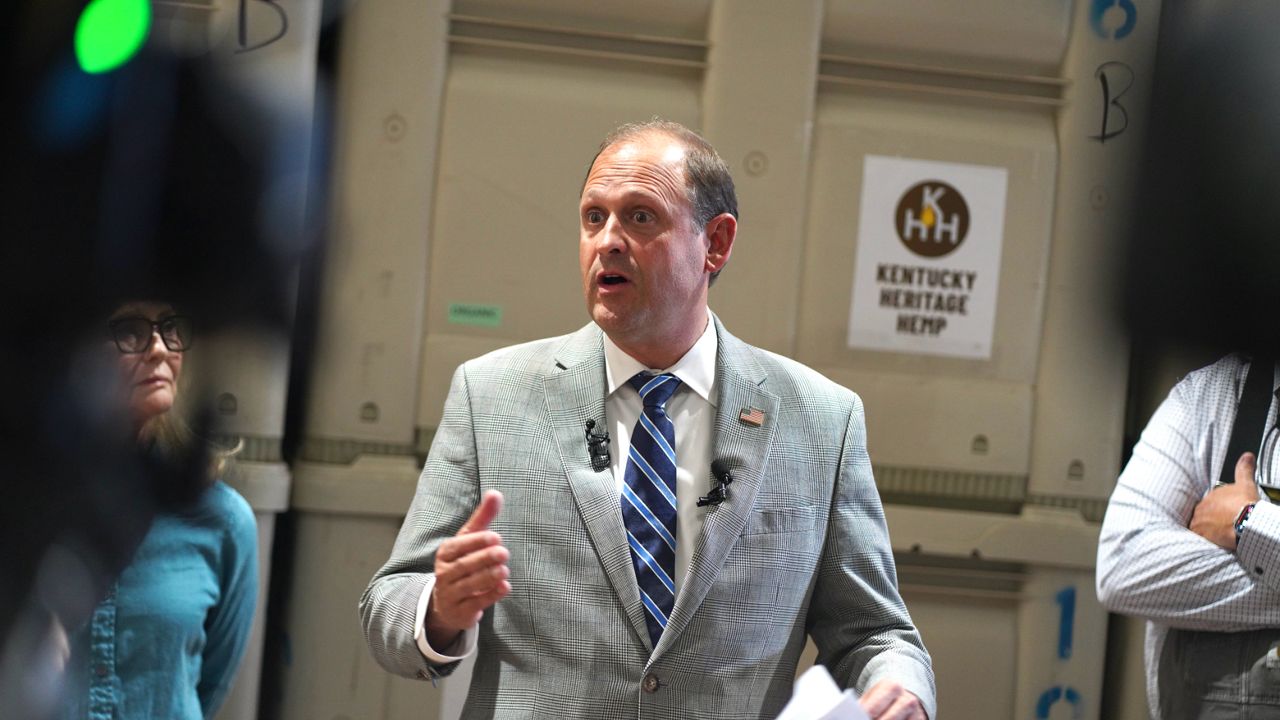 Andy Barr campaigns for U.S. Senate across Kentucky