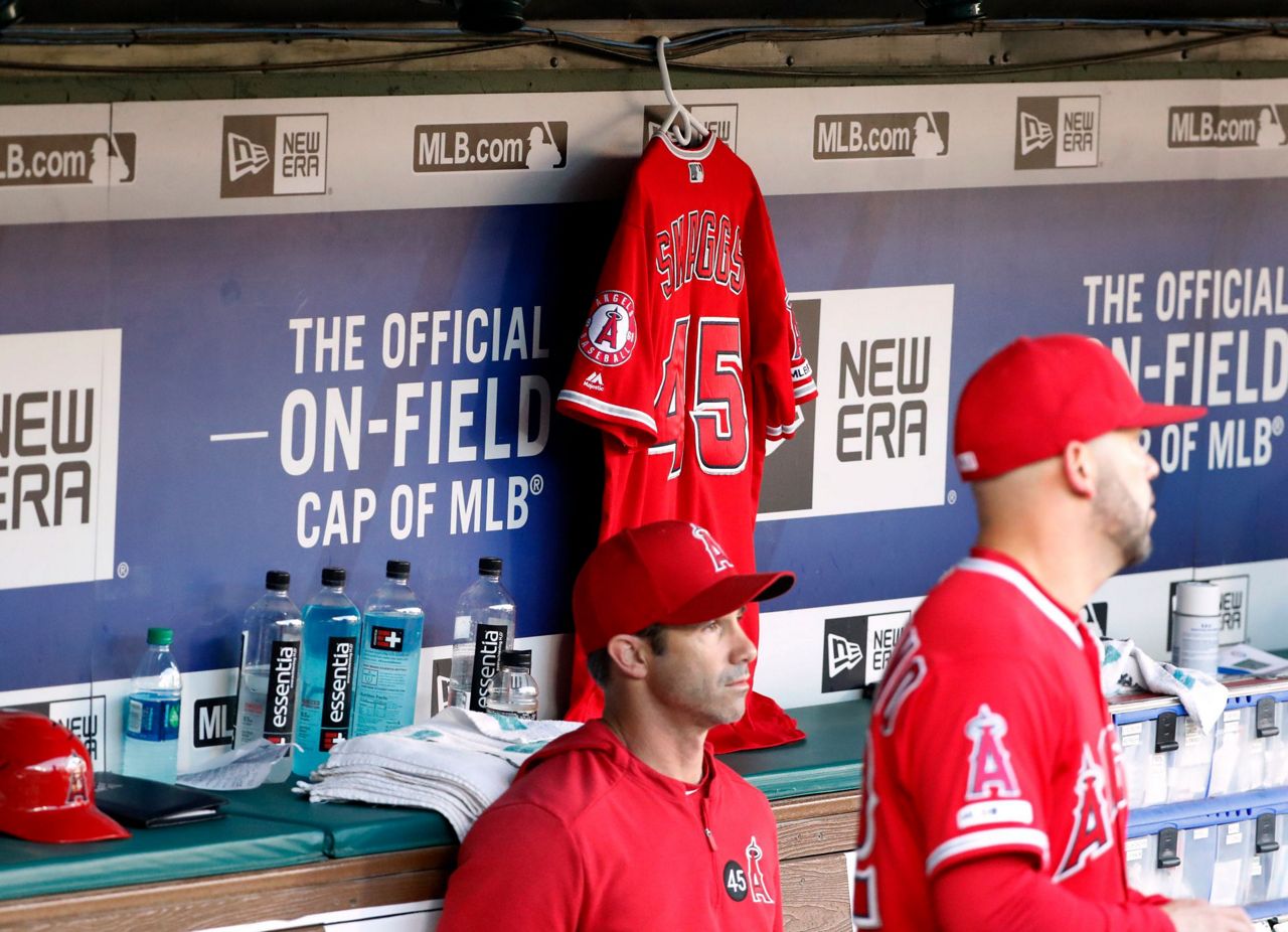 MLB All-Star Game 2019: Mike Trout, Tommy La Stella honor Tyler Skaggs