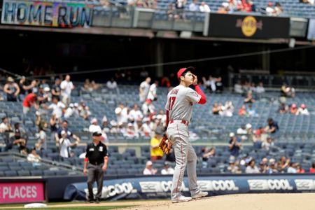 Ohtani tagged in Bronx again, Yanks hand Angels 7th L in row