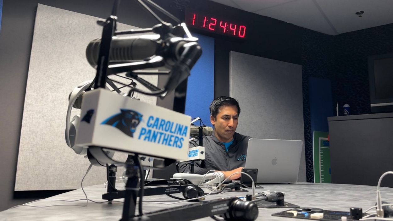 Anish Shroff named new Carolina Panthers play-by-play announcer