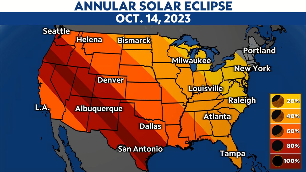 Annular solar eclipse 2023