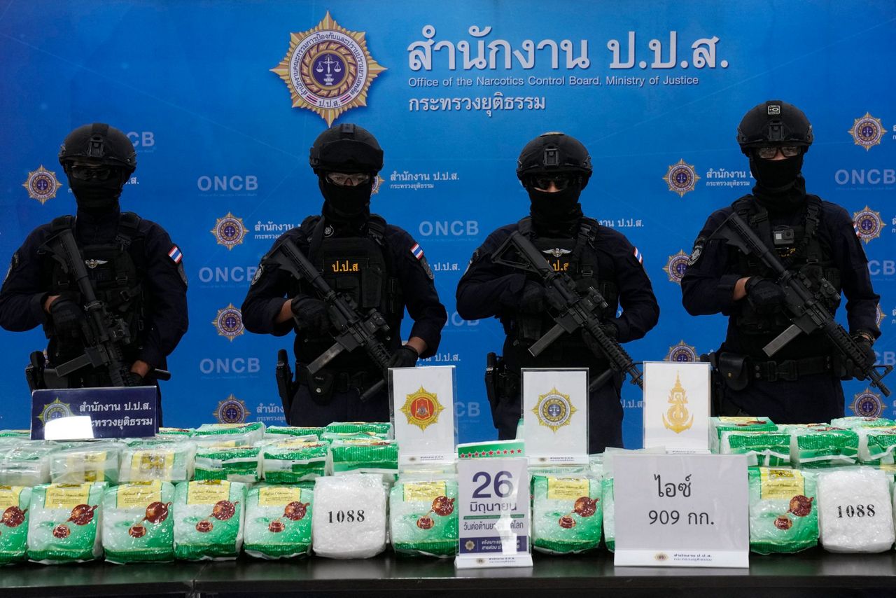 UN anti-drug agency warns there is no let-up in methamphetamine trade ...