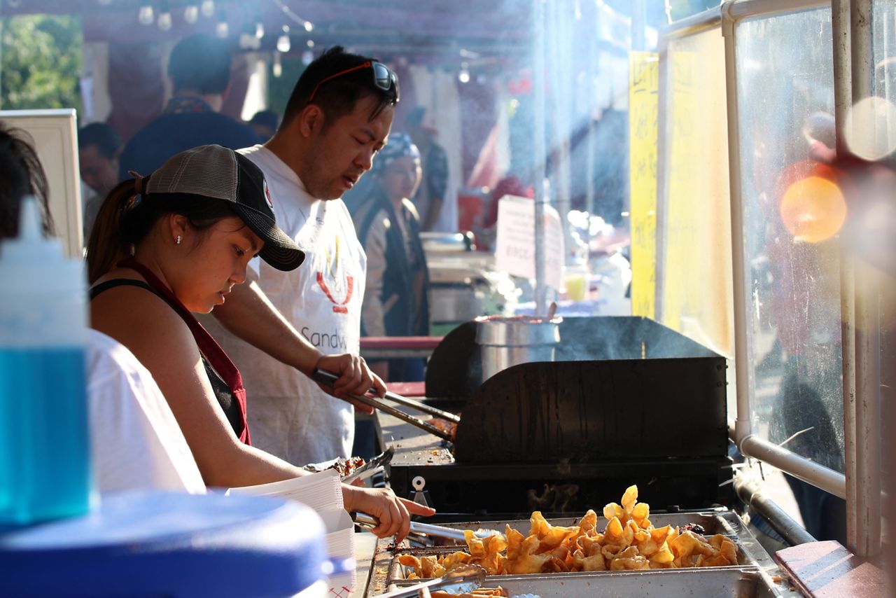 Health inspectors work with food vendors at events, like Asian Food Fest and Taste of Cincinnati, to ensure diners are safe. (Photo courtesy of Cincinnati USA Regional Chamber)