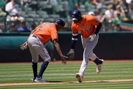 A's, Irvin beat Astros 4-2 for 1st series sweep of season