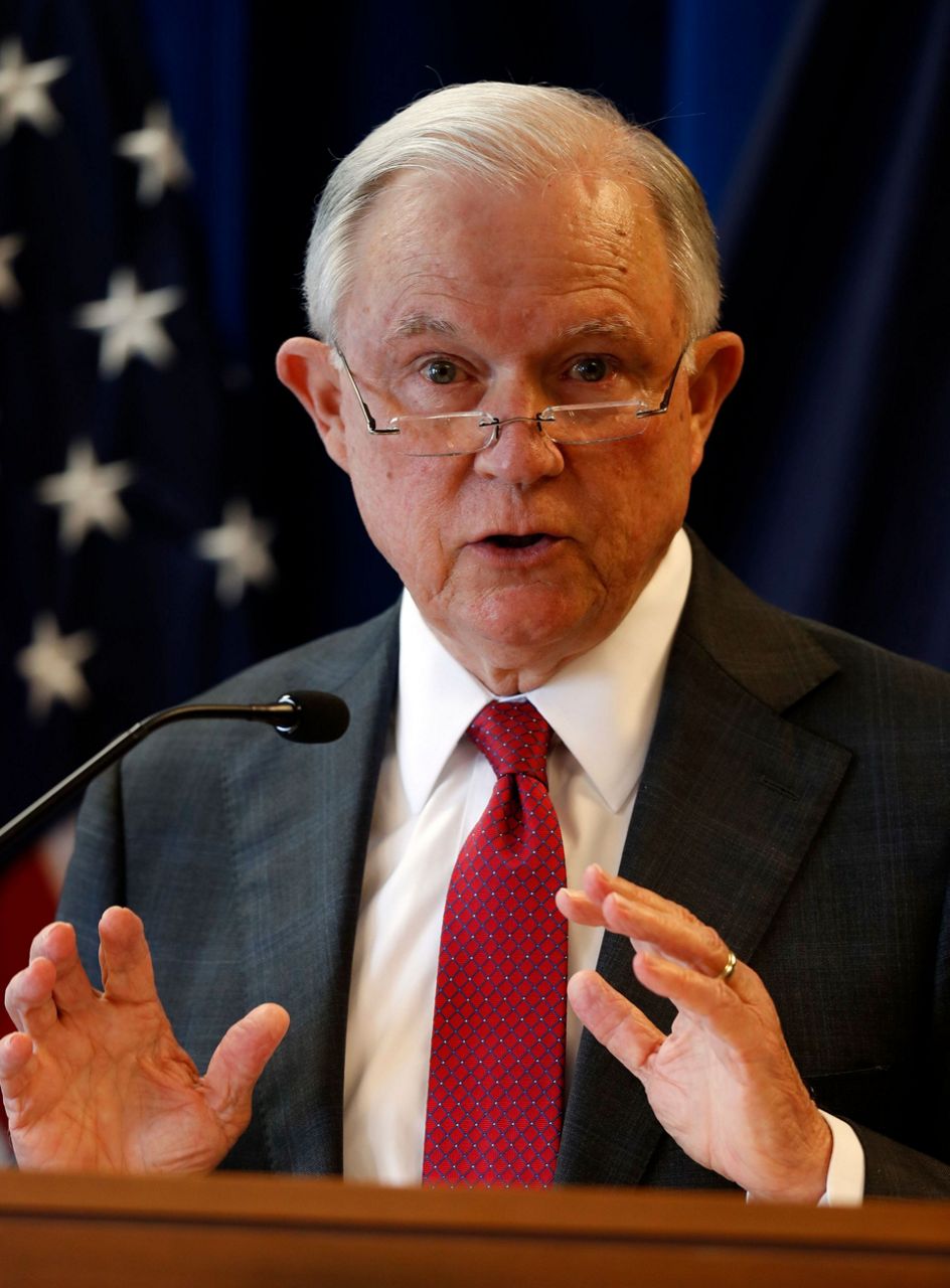 US Attorney General Jeff Sessions discusses opioid crisis