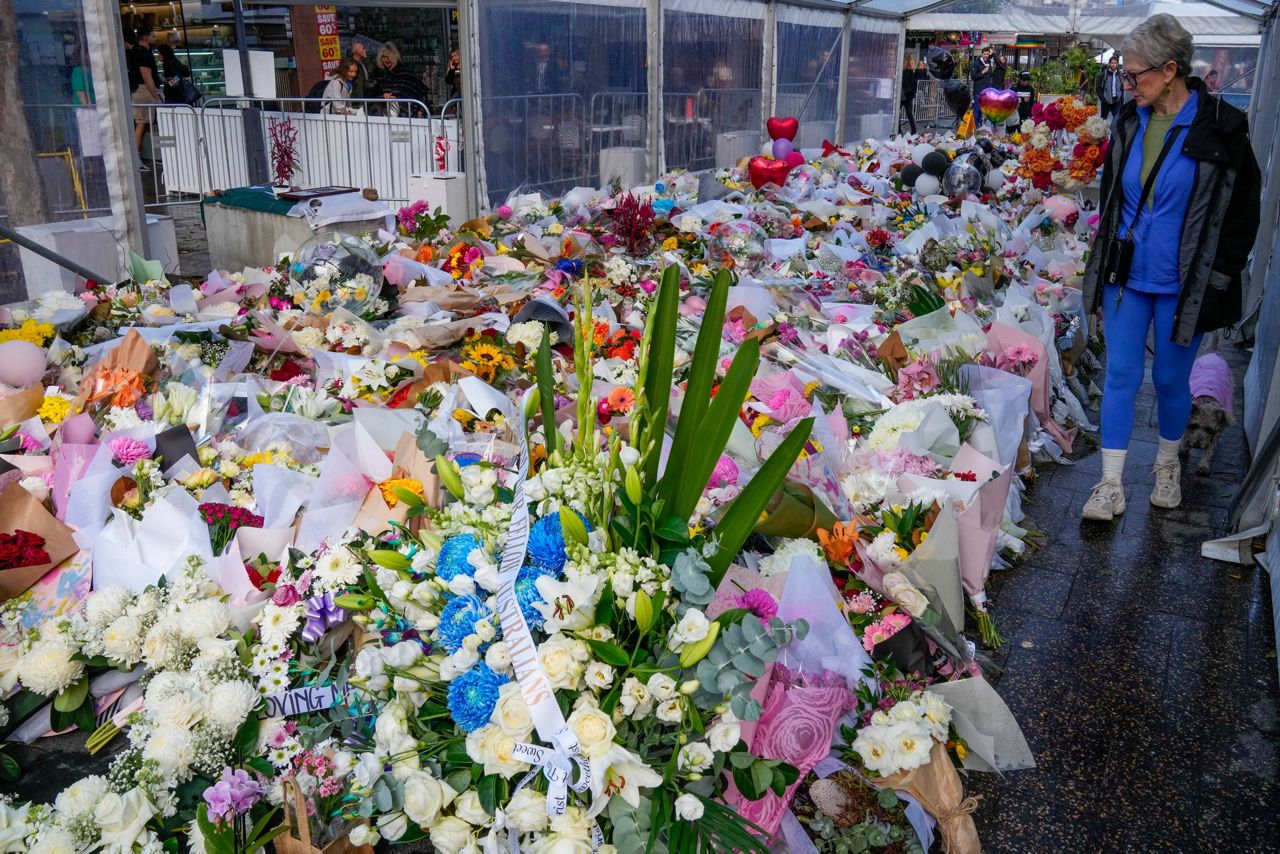 Sydney shopping mall reopens after stabbings. Police make first arrest ...