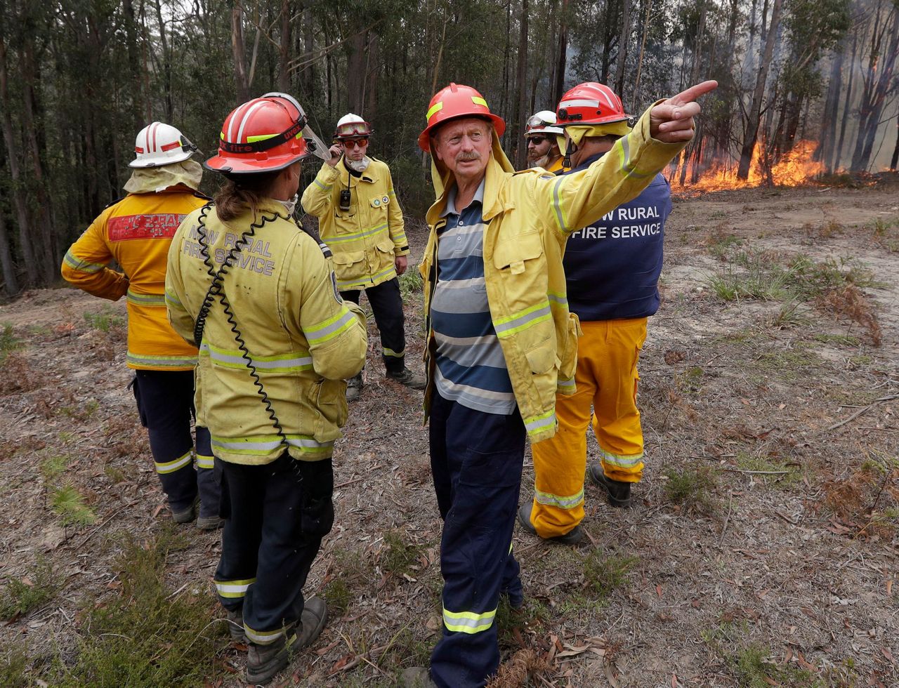 Aussie has spent 53 years fighting fires, including his own
