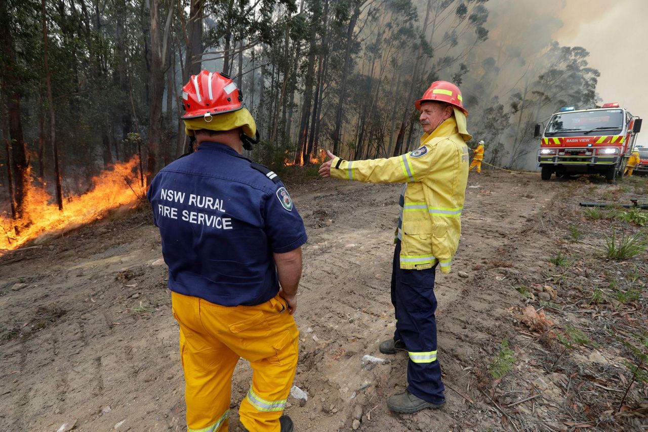 Aussie has spent 53 years fighting fires, including his own