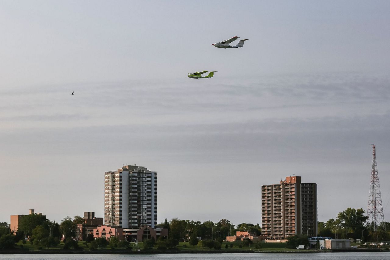 Revamped Detroit auto show now also features new flying tech