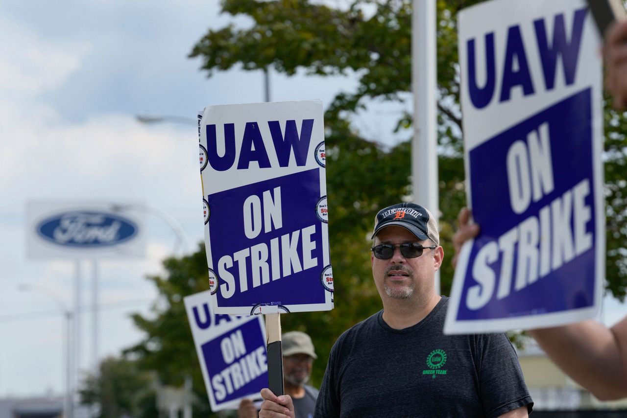Auto worker strike creates test of Biden's goals on labor and climate