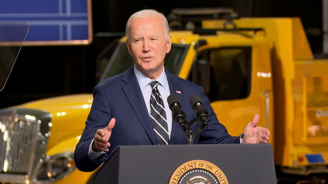 Biden pushes to replace lead pipes, create jobs