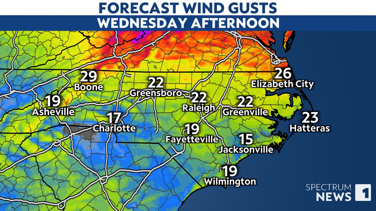 A red flag warning has been issued for parts of the state