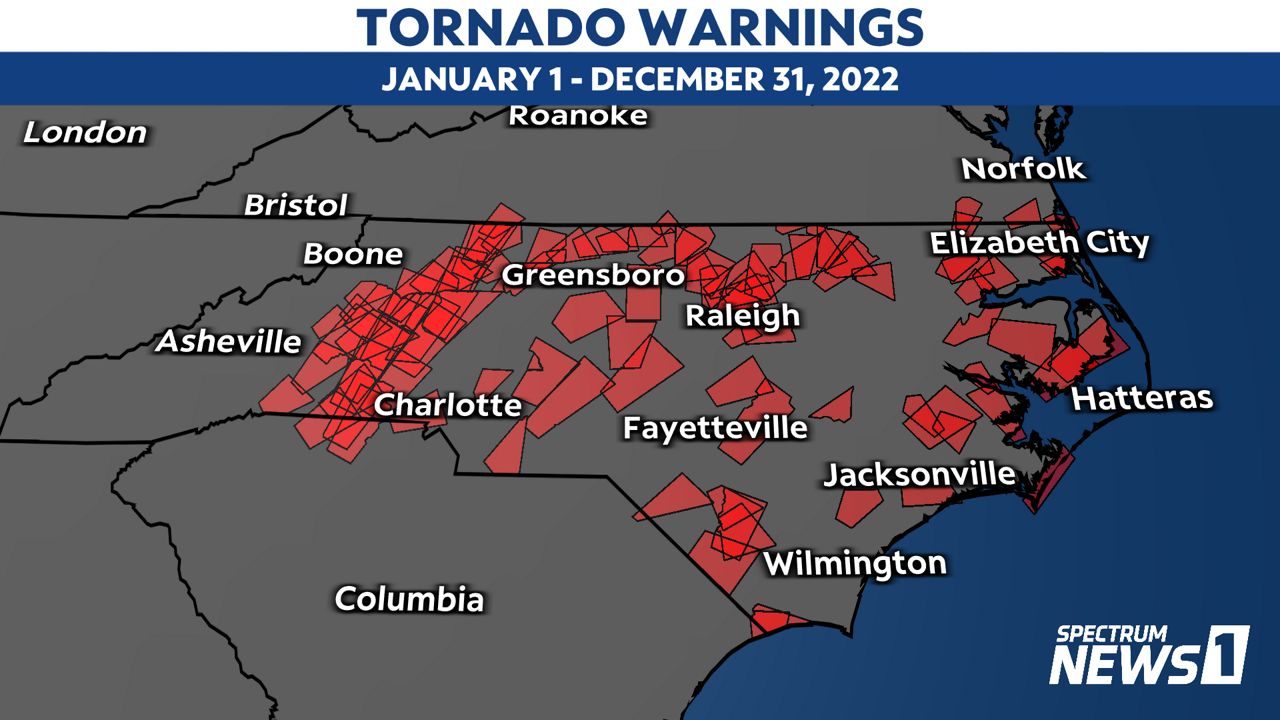 North Carolina's weather in review for 2022