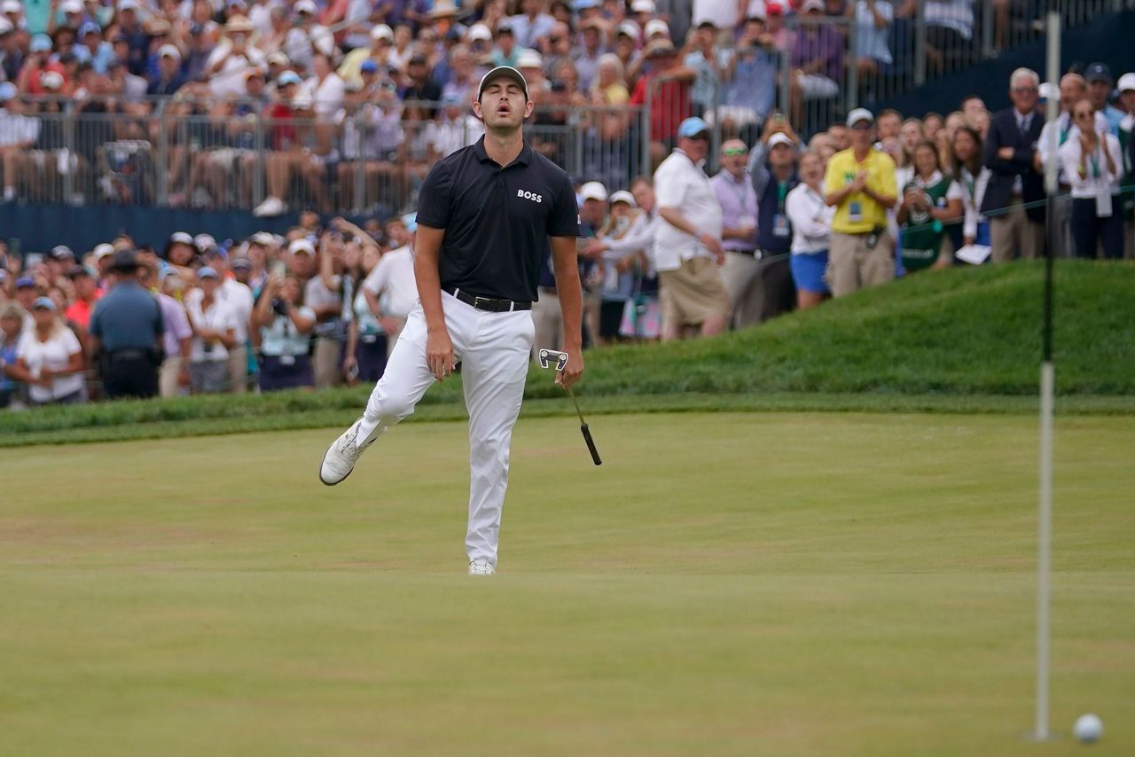 Patrick Cantlay wins another thriller at BMW Championship