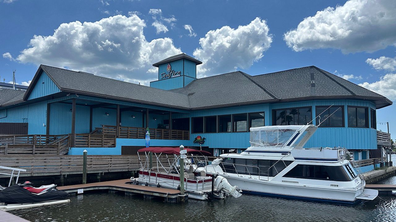 The Aqua Harbor development is taking shape along US Highway 19 in Gulf Harbors. (Spectrum News/Sarah Blazonis) 