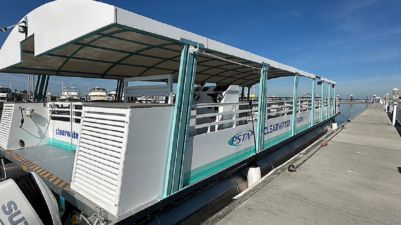 The Clearwater Ferry has announced it will resume service Thursday between Clearwater Beach and Downtown Clearwater/Coachman Park. (Spectrum News)