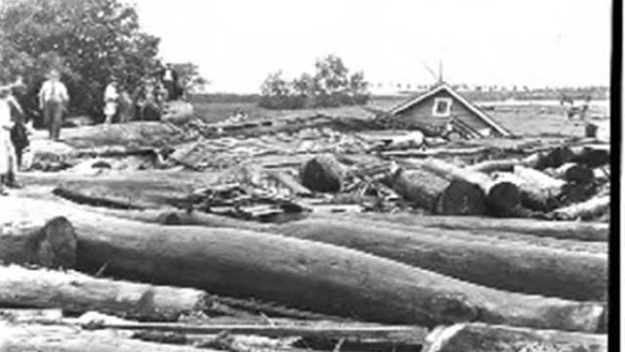 A look back at the damage from the 1921 Tampa Bay hurricane