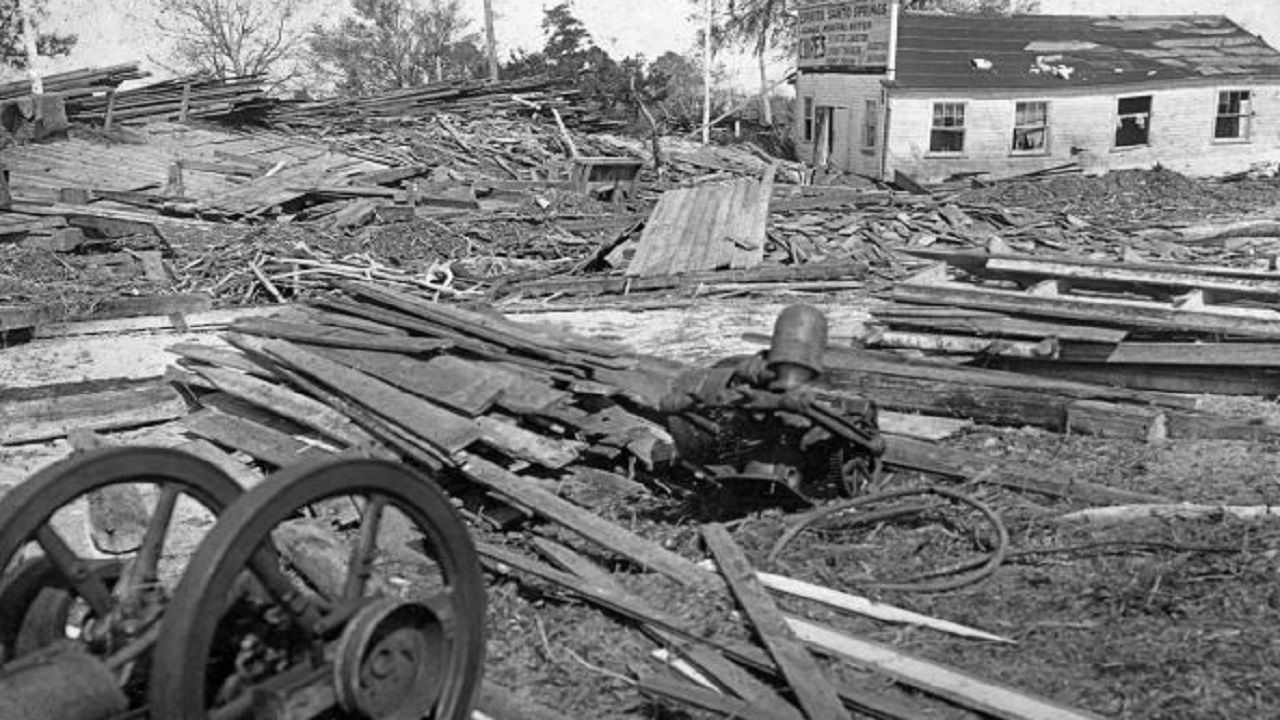 A look back at the damage from the 1921 Tampa Bay hurricane