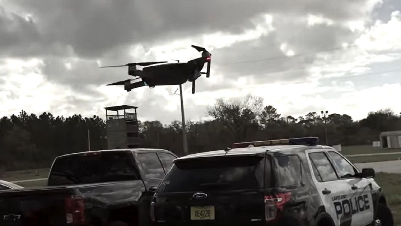 Lakeland city commissioners will vote Monday on restarting the police department's drone program. The department first started using drones in 2018. The program was grounded back in 2022 due to mandates from state leaders. (Lakeland Police Department)