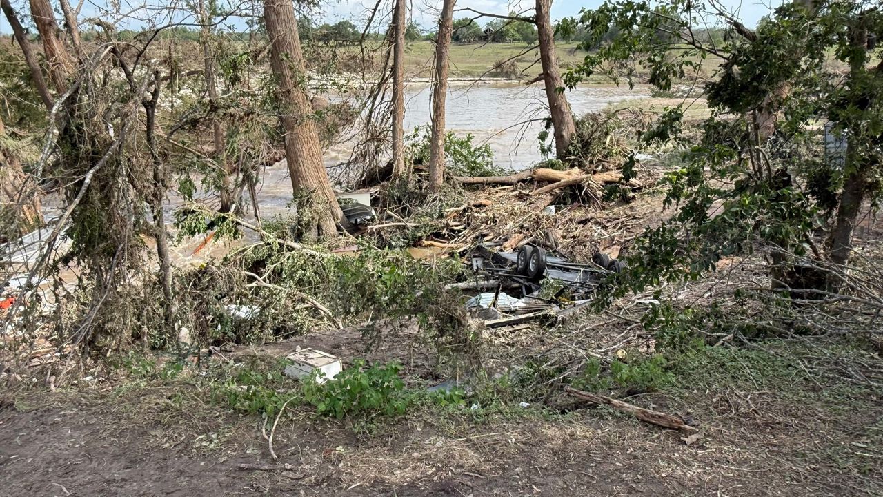 A camping area in Center Point, Texas was devastated during the floods on July 4, 2025. (Photo Courtesy: Project Dynamo). 