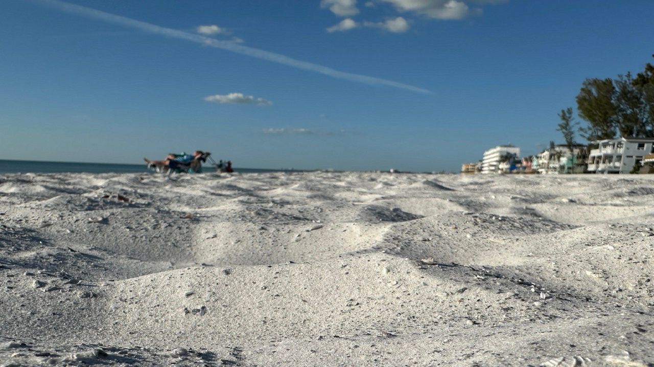 Pinellas beach nourishment project nears completion