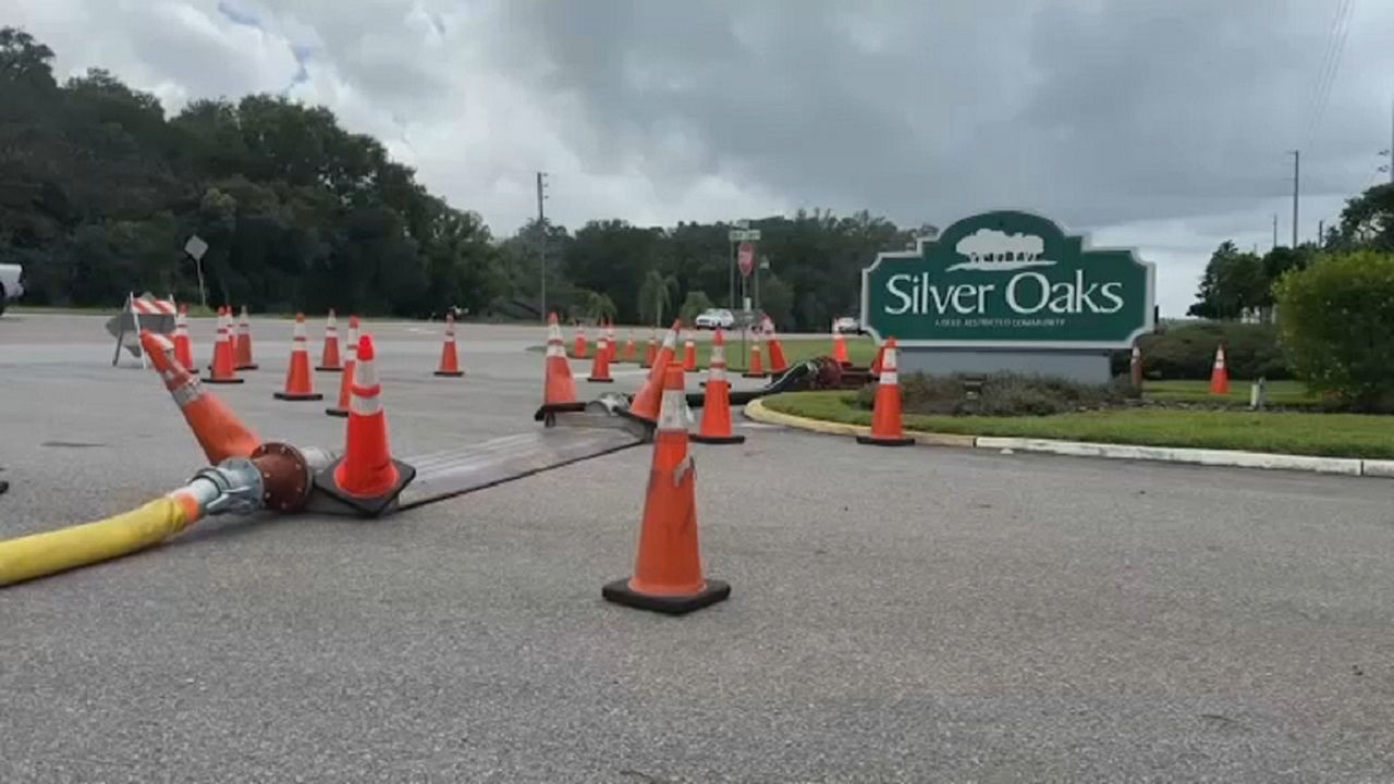 The projects, like in Silver Oaks, are part of the county's five-year, stormwater master plan that Public Works has been working on for months. (Spectrum News)