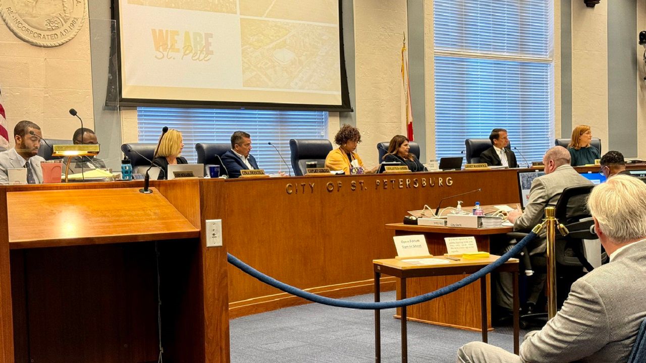 Thursday's St. Pete City Council vote was one officials with the Rays had been preparing for for more than a year. (Spectrum Bay News 9/Eddie Jackson)