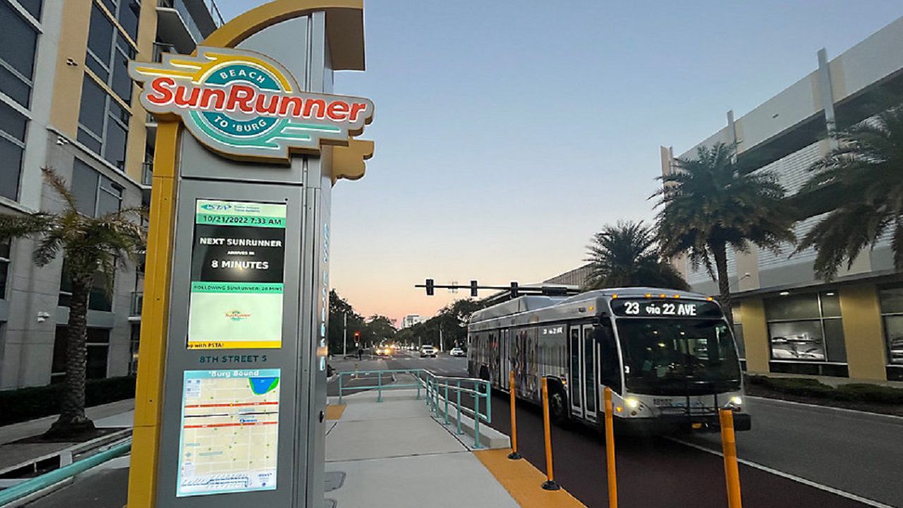 New SunRunner station is being built near the St. Pete Pier