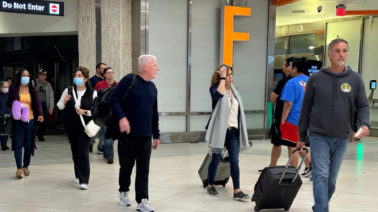 Conditions smoother today at Tampa International Airport