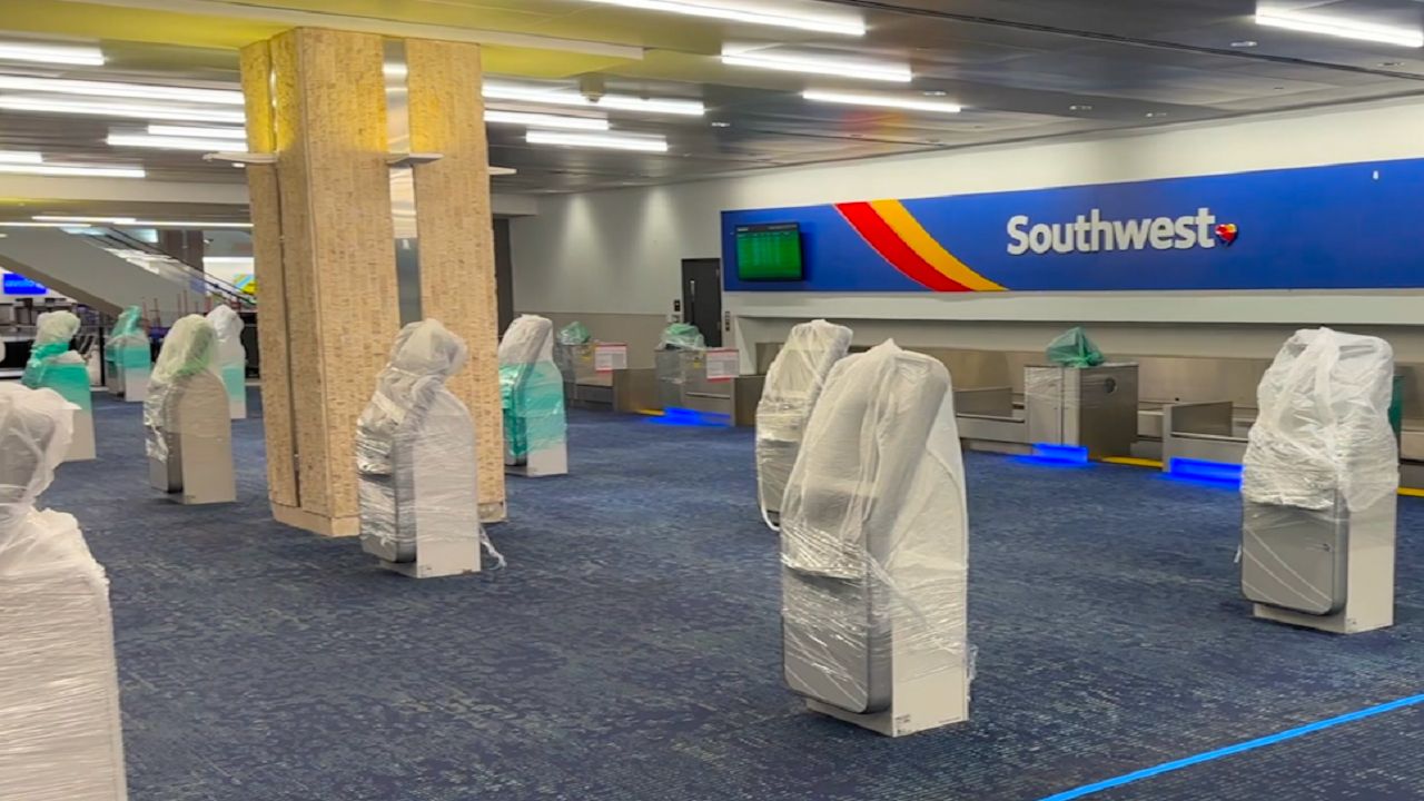 Airport officials said coordination with weather forecasters is key this summer with the airport needing 48-72 hours lead time to begin their preparations for a storm. (FILE IMAGE)