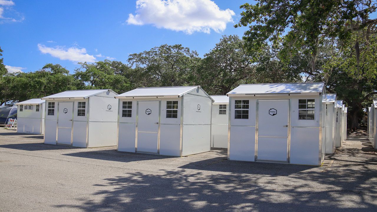 The Tampa Hope Homeless Shelter recently opened up 99 cottages to homeless residents. Now the facility will add a community center offering services for the homeless. (Catholic Chairites)