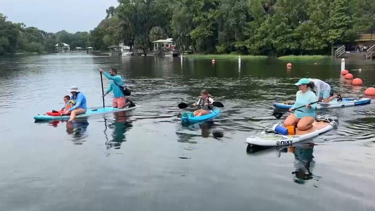 Cool off in the refreshing waters at Rainbow Springs State Park