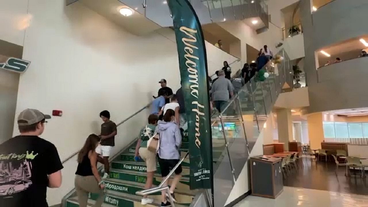 Fall classes start Monday at the University of South Florida. USF President Rhea Law said she wants incoming students to know that the school is there to support them. (Spectrum news image)