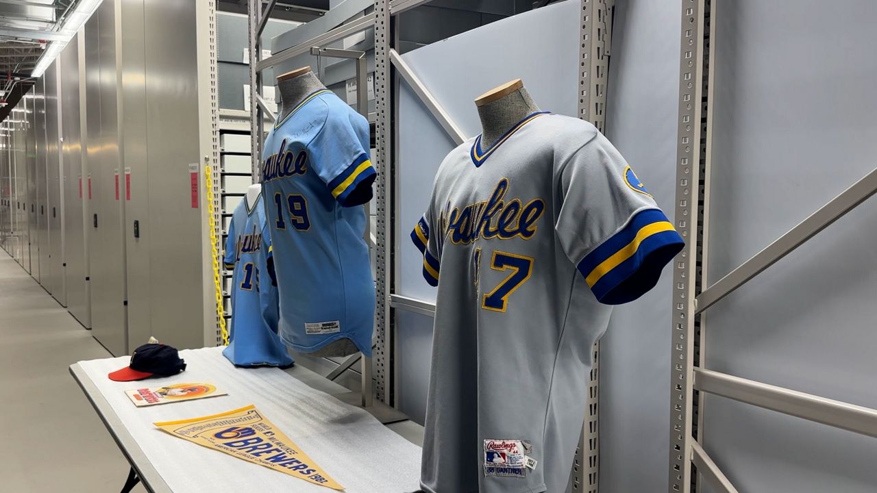 Wisconsin Historical Society preserves Brewers history ahead of World Series