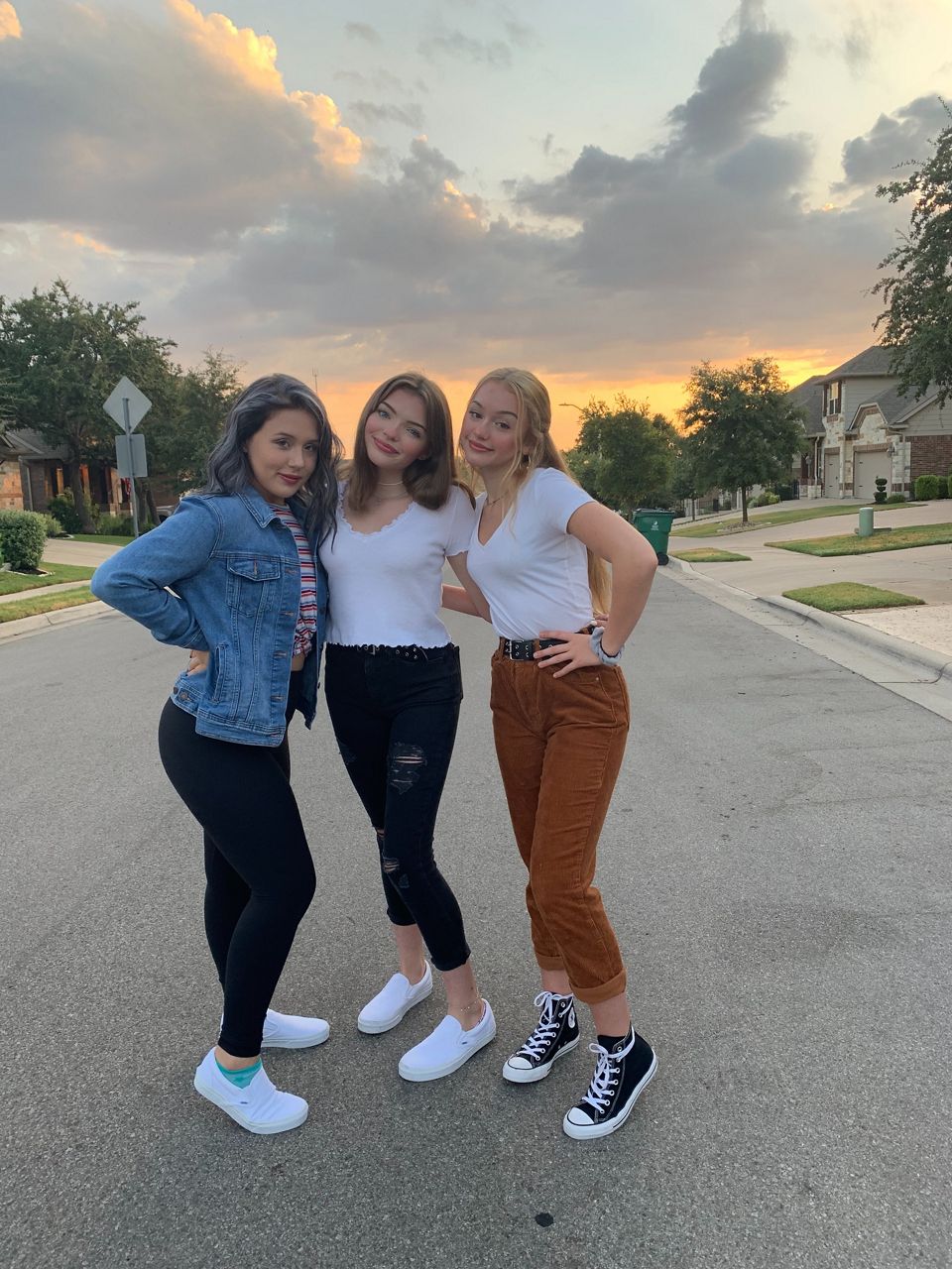 Bailey, Emma, Allie are now all 9th graders!