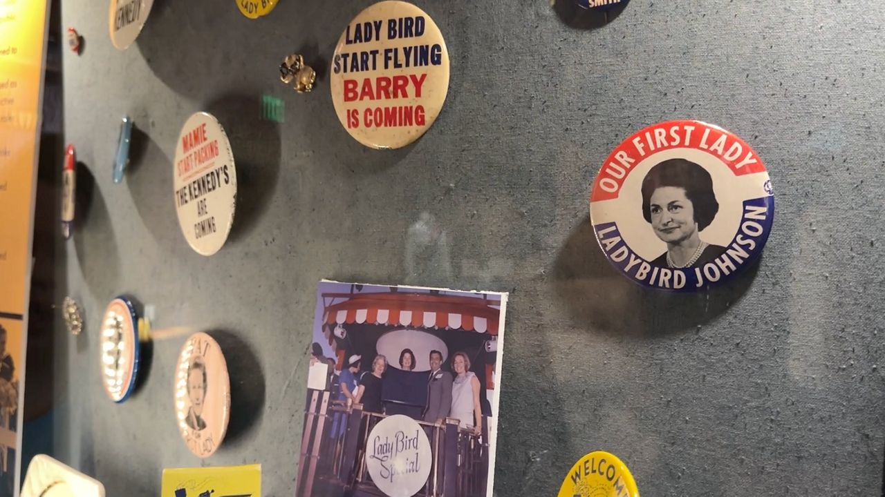First Ladies Museum brings out treasured trinkets for country’s 250th birthday