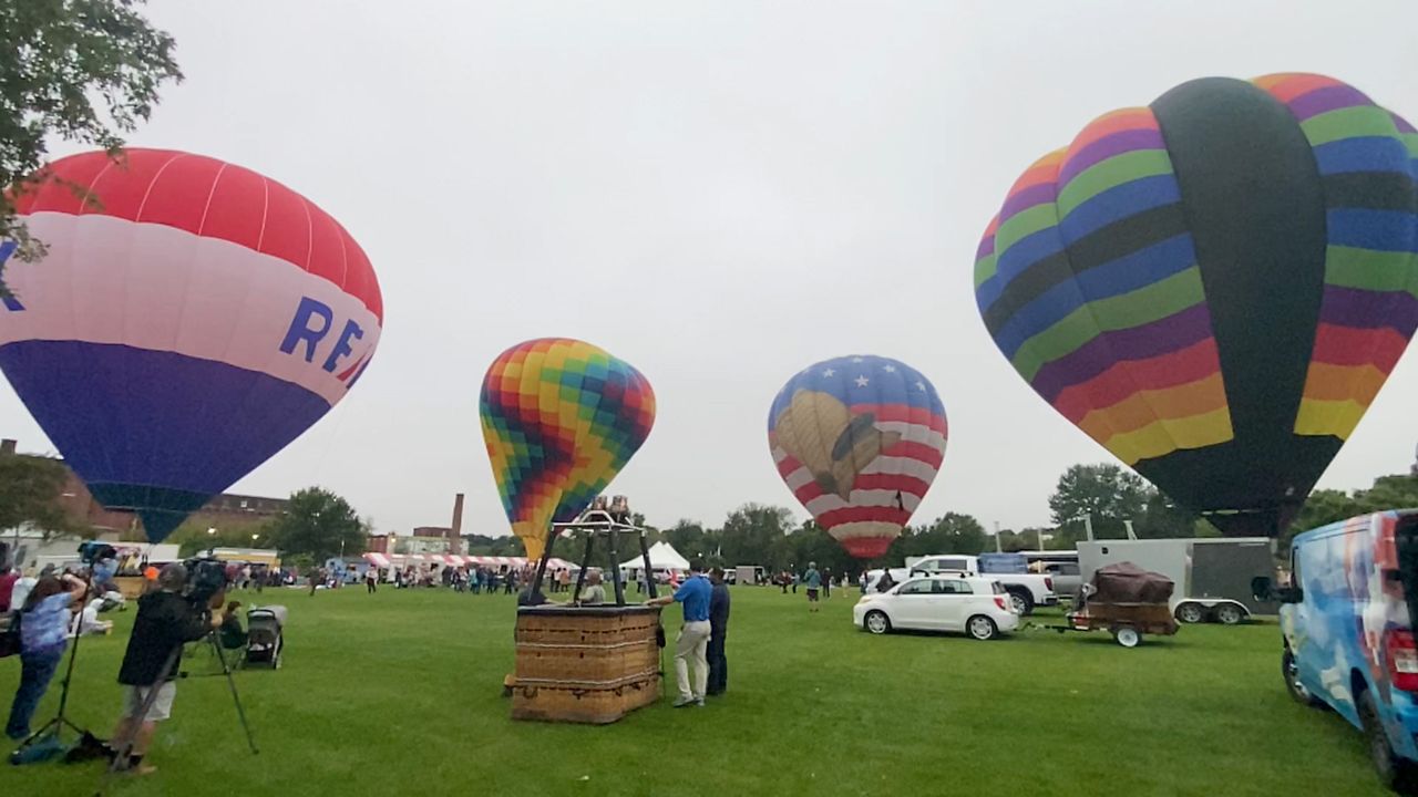 Annual Lewiston balloon festival takes off despite rain