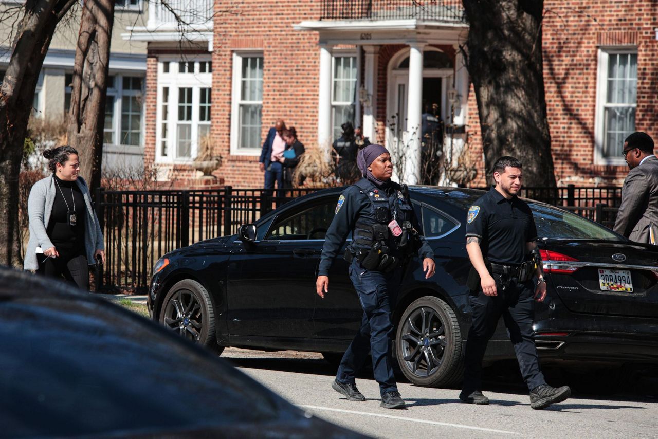 Baltimore police say an officer and suspect have been shot in an ...