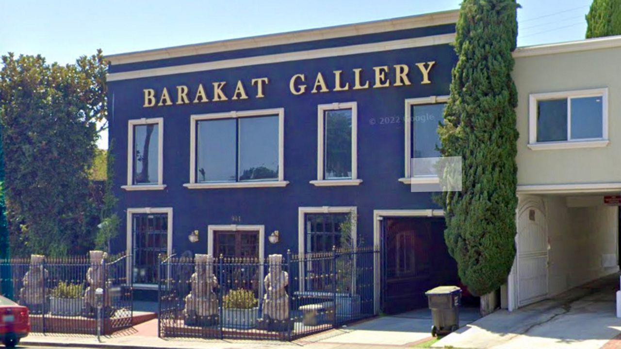 Barakat Gallery in Los Angeles. (Courtesy Google Street View)